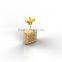 MUB 2015 new design gift for girls gold silver plating perfume bottle pendant necklace
