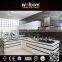 China black color modern lacquer kitchen cabinets