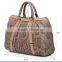 Handbag Handle Covers Custom 100% Python Woman's Handbag Leather Shoulder Bag