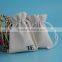 Manufacture custom made faux leather tobacco pouch drawstring