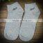 factory wholesale custom grey color tight ankle socks cotton men socks supplier