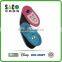 face pattern colourful acrylic home shoes with leatherette sole