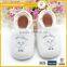 New style fashion lovely print baby soft sole high top leather toddler shoes