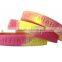 Hot sales promotional silicone wristband