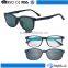 2016 Wholesale optical glasses with clip-on sunshades lenses