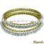 Solitaire Gold Bangles, Bangles, Solitaire Jewellery