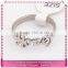 Cheap mens imitate silver ring, fancy platinum finger rings wholesale