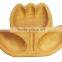Wooden Children food plate,wooden fast food tray,wooden plate for Children