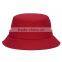 Shang Hai OEM Men Panama Women Fishing Hat Solid Color Bucket Hats