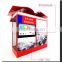 Unordinary design for Bus stop/ train station/ transport station outdoor LCD advertising display