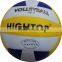 Wholesale cheap price laminated soft PU volleyball ball