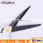 SH13018WY-T-2016 New design professional coated black titanium blade houeshold scissors with soft touch handle
