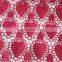2016 new heart design cotton fabric, Red chemical fabric, water soluble clothing fabric