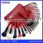 Hight quality products beautiful hair extension brush plastic round brush