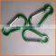 Factory price safety aluminium carabiner hook
