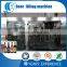 Automatic glass bottle filling production line