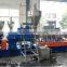 PP PE and calcium carbonate masterbatch filler granules extruder making