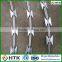 Galvanized blade type flake razor wire,military, prisons buildings fence