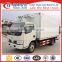 Dongfeng DFAC 3 TON mini refrigeration unit 4x2 food refrigerator van truck for sale