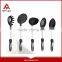 Cooking utensil with metal holder with kitchen tools set