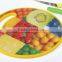 Round Shape Colorful PP Plastic Chopping Block