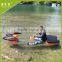 Transparent clear Double Person plastic Kayak wholesale