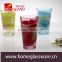 glass munufactory supply glass cup design color tumbler water cup