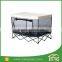 Folding Elevated Mesh Pet Cot Bed with Canopy