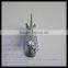 gold horn carving resin unicorn wall mount