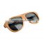 Redwood bamboo huge lenses wood sunglasses