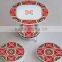 5pcs Cake Plate, Plate Set, Porcelain Plate