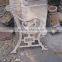 bench garden bench outdoor bench, cast iron chair legs, antique chair legs, metal chair leg