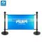 quality outdoor cafe barriers witb banner/cheap cafe barriers