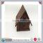 Eco-friendly new unfinished wooden bird house wholesale,cheap bird houses,wood carved bird houses