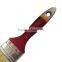 Tin Plate Red Handle 50% Pure White Boar Bristle Professional Paint Brushes