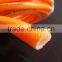 high quality excellent tensile strength flexible orange PVC tube for car washing industry