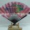 Folding Bamboo Hand Fan Cute Anime Bamboo Fan Japanese Style Kawai