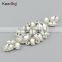 Keering supply fashionable wholesale bridal rhinestone applique for decoration WRE-257