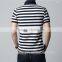 stripe high quality polo men tshirt ,casual men or women polo,couple polo t shirt for sporting
