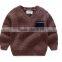 Wholesale Cotton Knitted German V Neck Sweater Pullover With Pocket