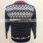 Mens jacquard sweater