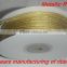 Gold Organza Metallic Ribbon 1 ROLL X100y