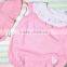 New Arrival Baby Clothes 2017 Hot Sale Pink Color Kid Clothing Cotton Kid Bodysuit Clothing Baby Tutu Romper