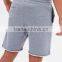 New Design 100% Cotton Board Shorts Soft Terry Jersey Track Shorts Raw Cuffed Hems Pants With Two Side Pocket