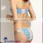 Special Single Shoulder Wild Nylon Spandex Bandeau Bikini.