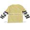 Lovely Girl's Jacquard Pullover Sweater With Color Stripes Cuffs