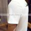 Men Blank color polo short sleeve shirt