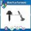 Taiwan M3.9-1.4 x 9.5mm Phillips Drive Pan Head Grade A2 Type C Point Stainless Steel Sheet Metal Screw Tapping M3 M12 with Hex