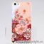 Colorful Floral Discolor TPU Case For iPhone 5 5s