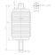 HCJ3 7.2kv 630A vacuum interrupter for vacuum contactors